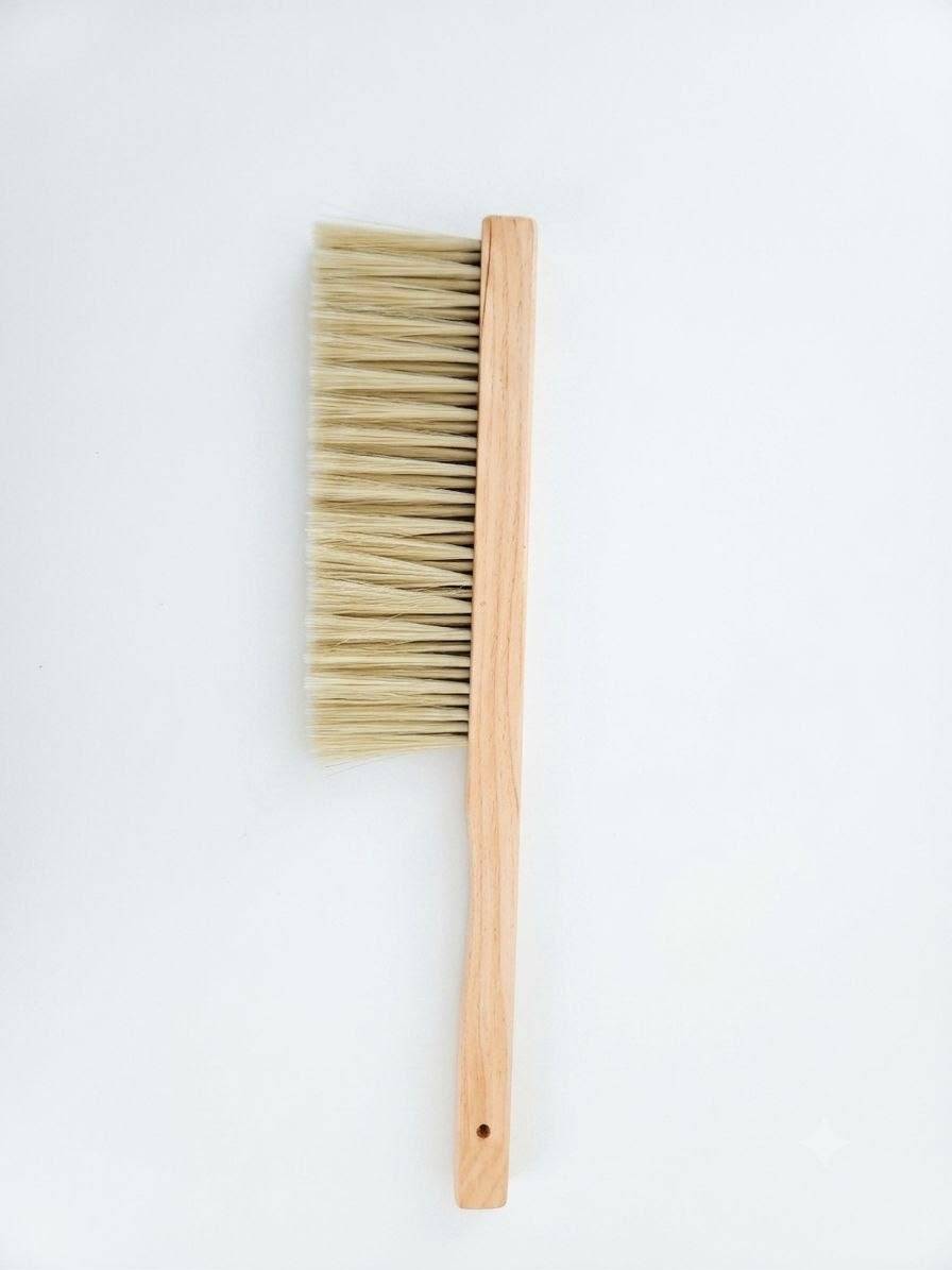Wooden bee brush