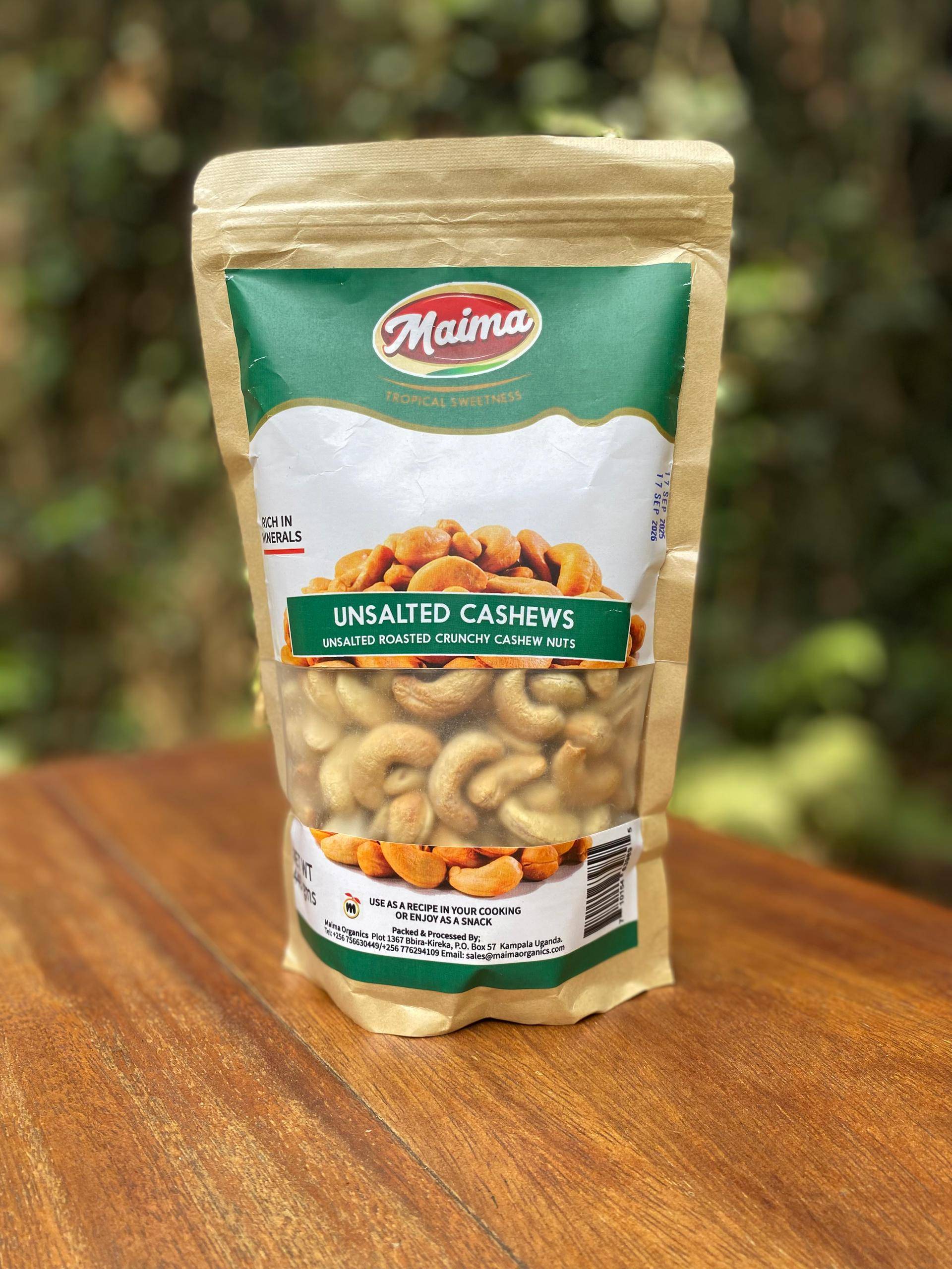 UnSalted Dry Roasted Cashews